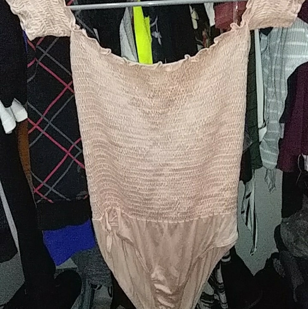 Pink one piece